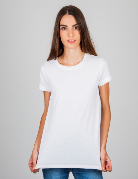 Camiseta Blanca Mujer (DTF)